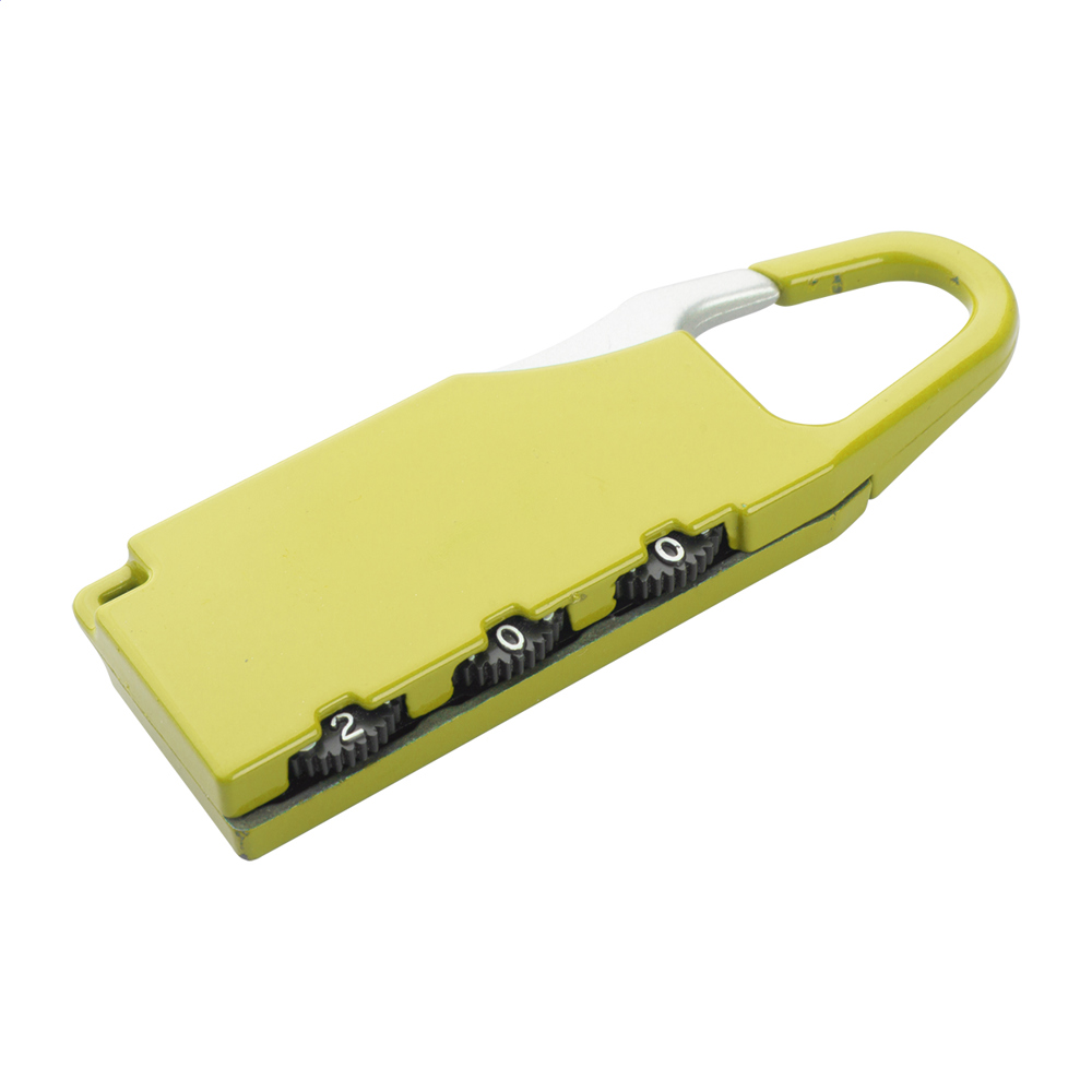 Baiyun - cadenas à bagages - Jaune