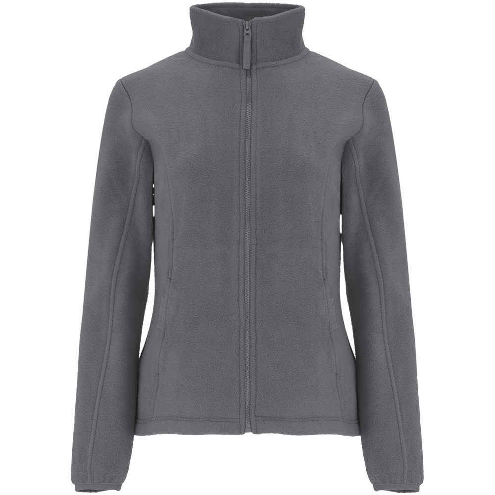Artic fleece damesjack met volledige rits - Lood