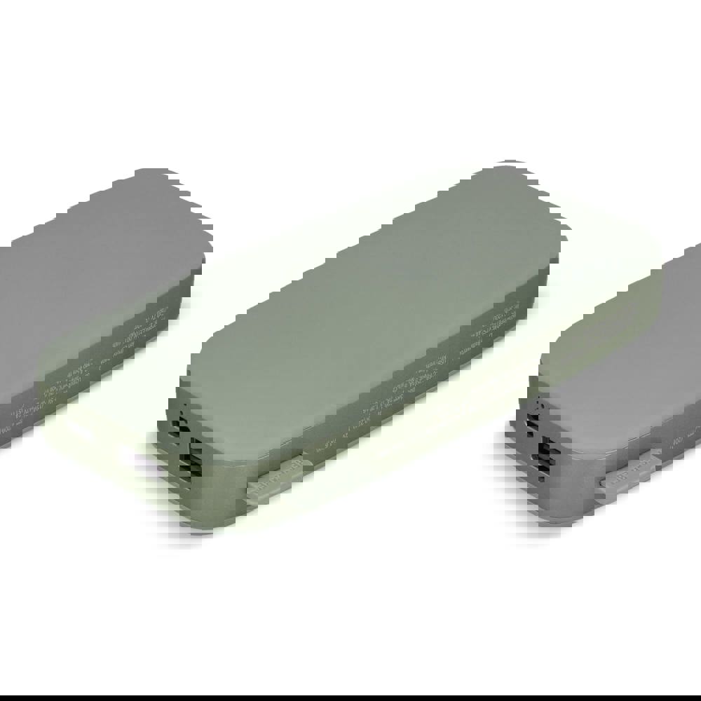 2PB12100 | Batterie externe Fresh 'n Rebel 12000 mAh USB-C à charge rapide 20 W - Dried Green