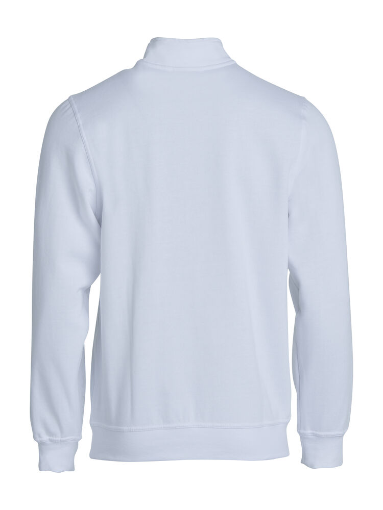 Clique - Basic Half Zip Blanc M