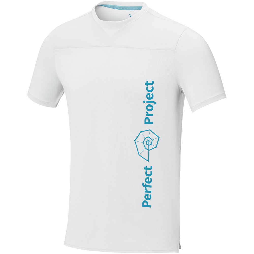 Borax Heren T-shirt met korte mouwen, cool fit, GRS gerecycled