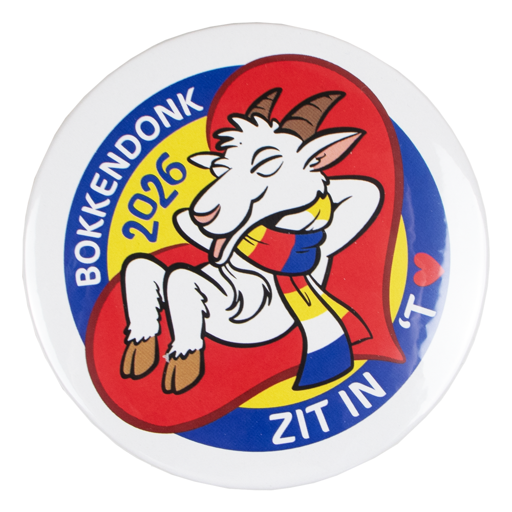 Buttons met veiligheidsspeld 75 mm ø