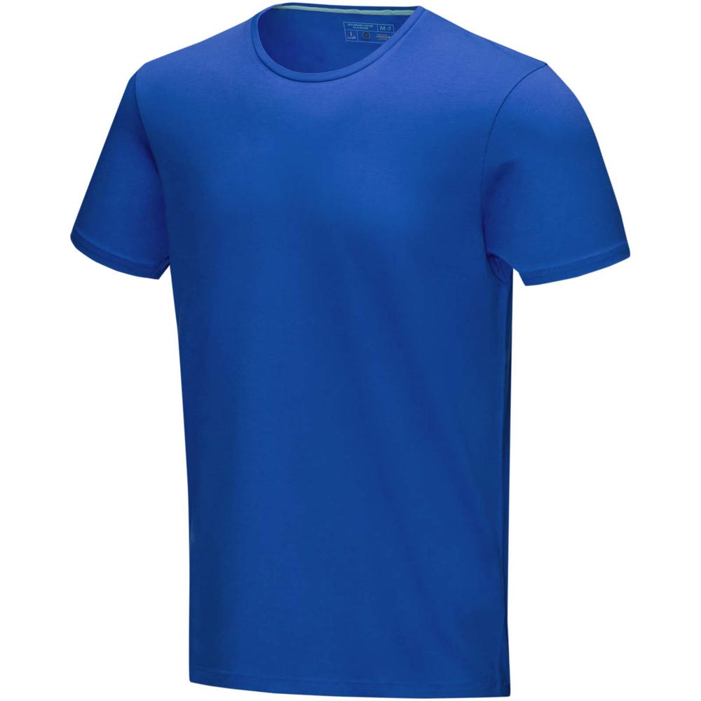 Balfour biologisch heren t-shirt met korte mouwen - Blauw