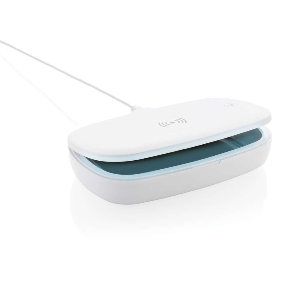 Boîte de stérilisation UV-C avec chargeur sans fil 5W