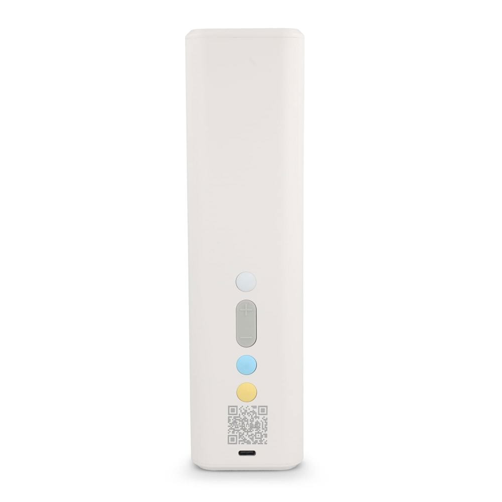 Xoopar Aura White Noise Speaker Gemaakt van Gerecycled Plastic