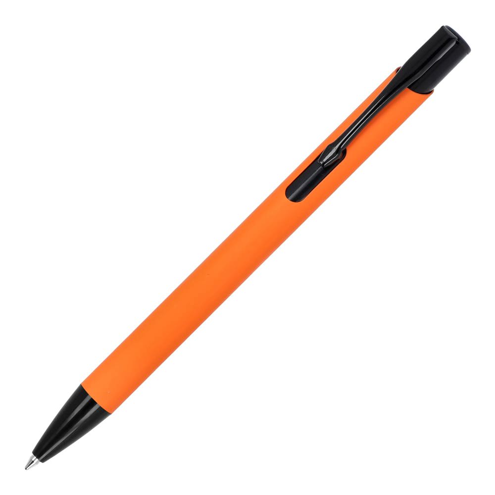 Alicante soft touch, encre noire R-AL - Orange / Noir