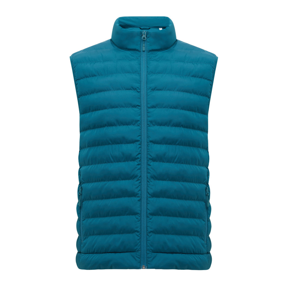 Bodywarmer homme en polyester recyclé IQONIQ Meru - dark teal (± PMS 19-4540 TCX)