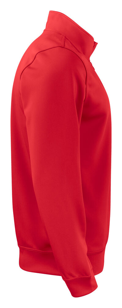 Clique - Basic Active Half Zip Rouge 4XL