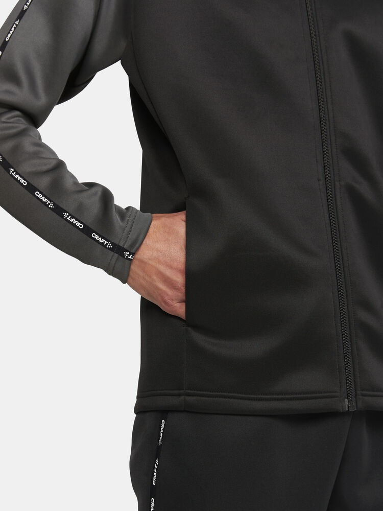 Craft - Squad 2.0 Full Zip M Black-Granite XL