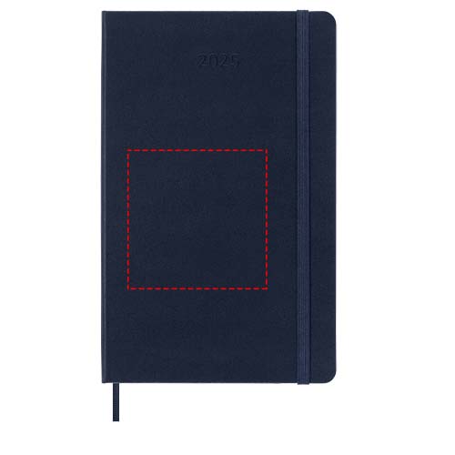 Agenda L hebdomadaire 12 mois Moleskine à couverture rigide