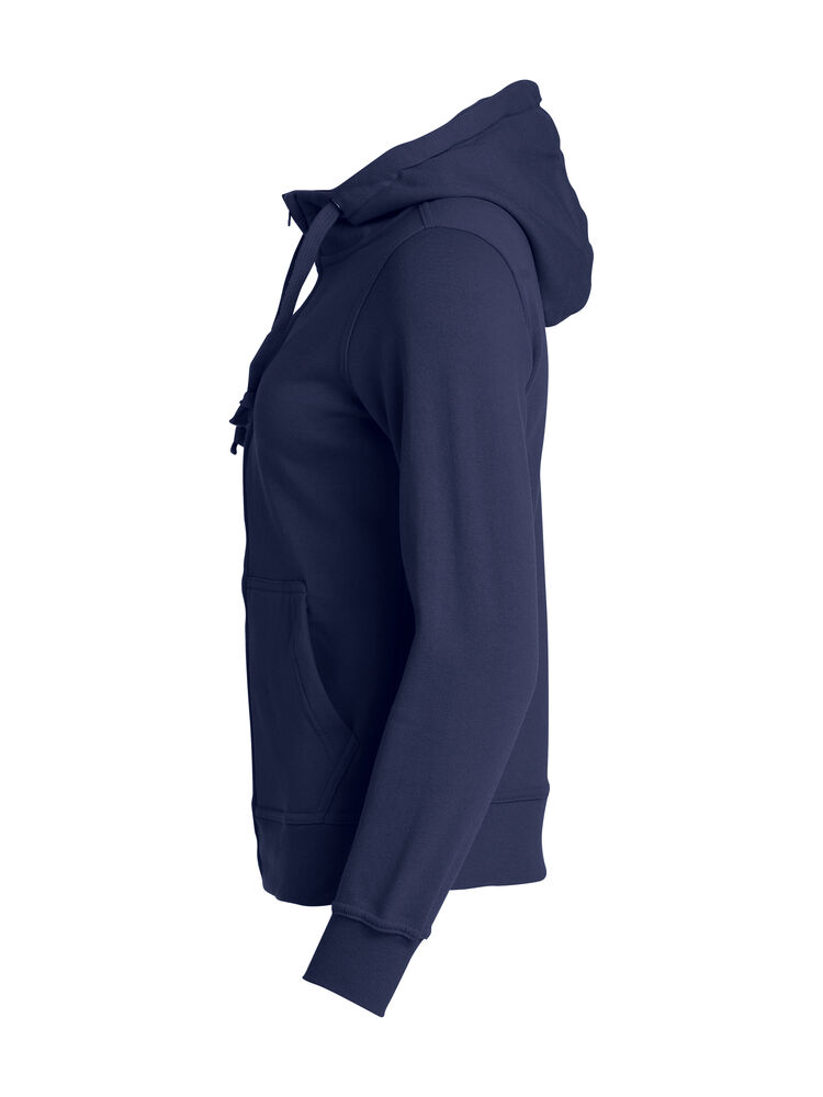 Clique - Basic Hoody Full Zip Women Bleufoncé M