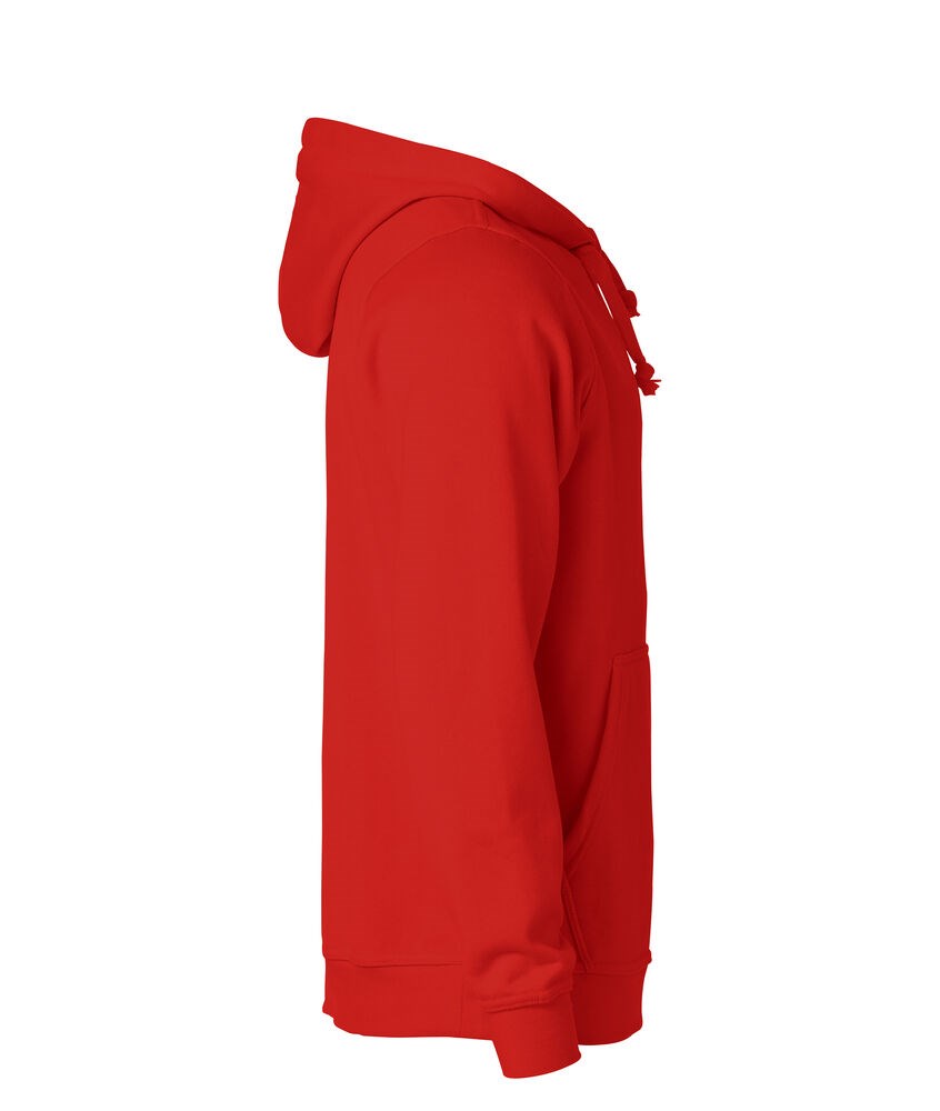 Clique - Basic Hoody Rouge L
