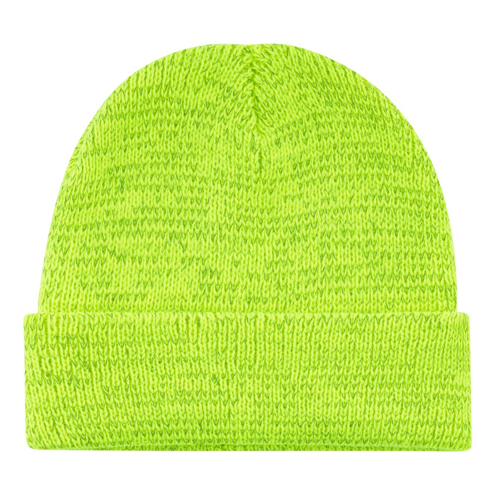Bonnet en tricot - Jaune neon (PMS 2290c) / Jaune neon