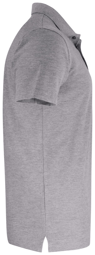 Clique - Basic Polo Pocket Grismélange XS