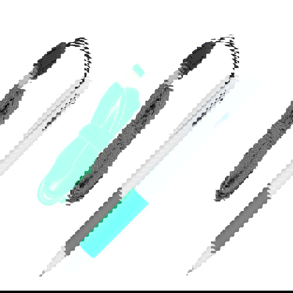 3-kleuren met met grip en keycord - Wit / Groen