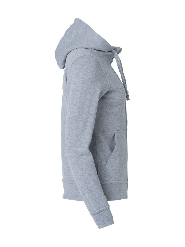 Clique - Basic Hoody Full Zip Women Grismélange XXL