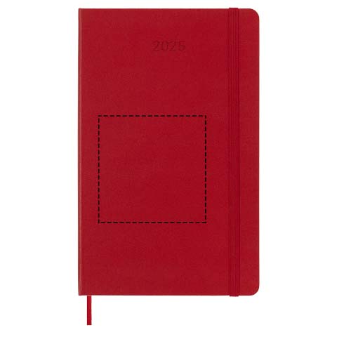 Agenda L hebdomadaire 12 mois Moleskine à couverture rigide