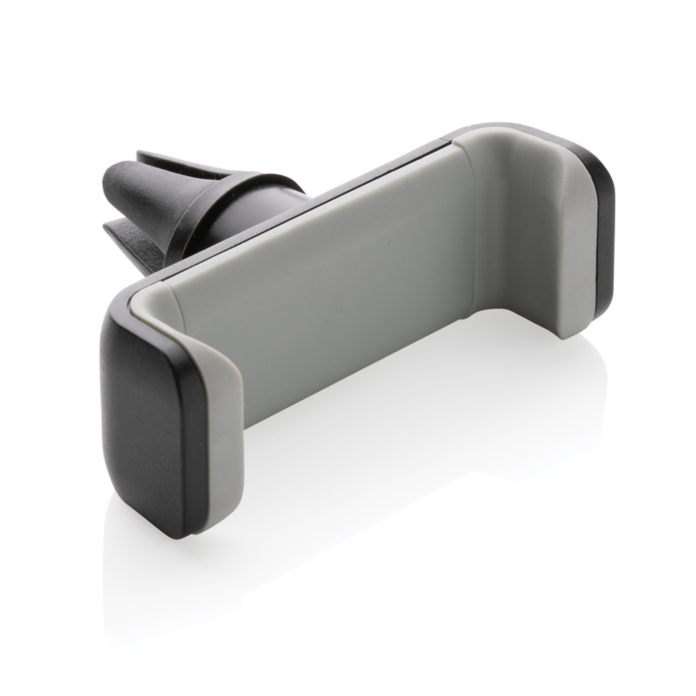 Acar RCS gerecycled plastic 360 auto telefoonhouder - zwart (± PMS Black)