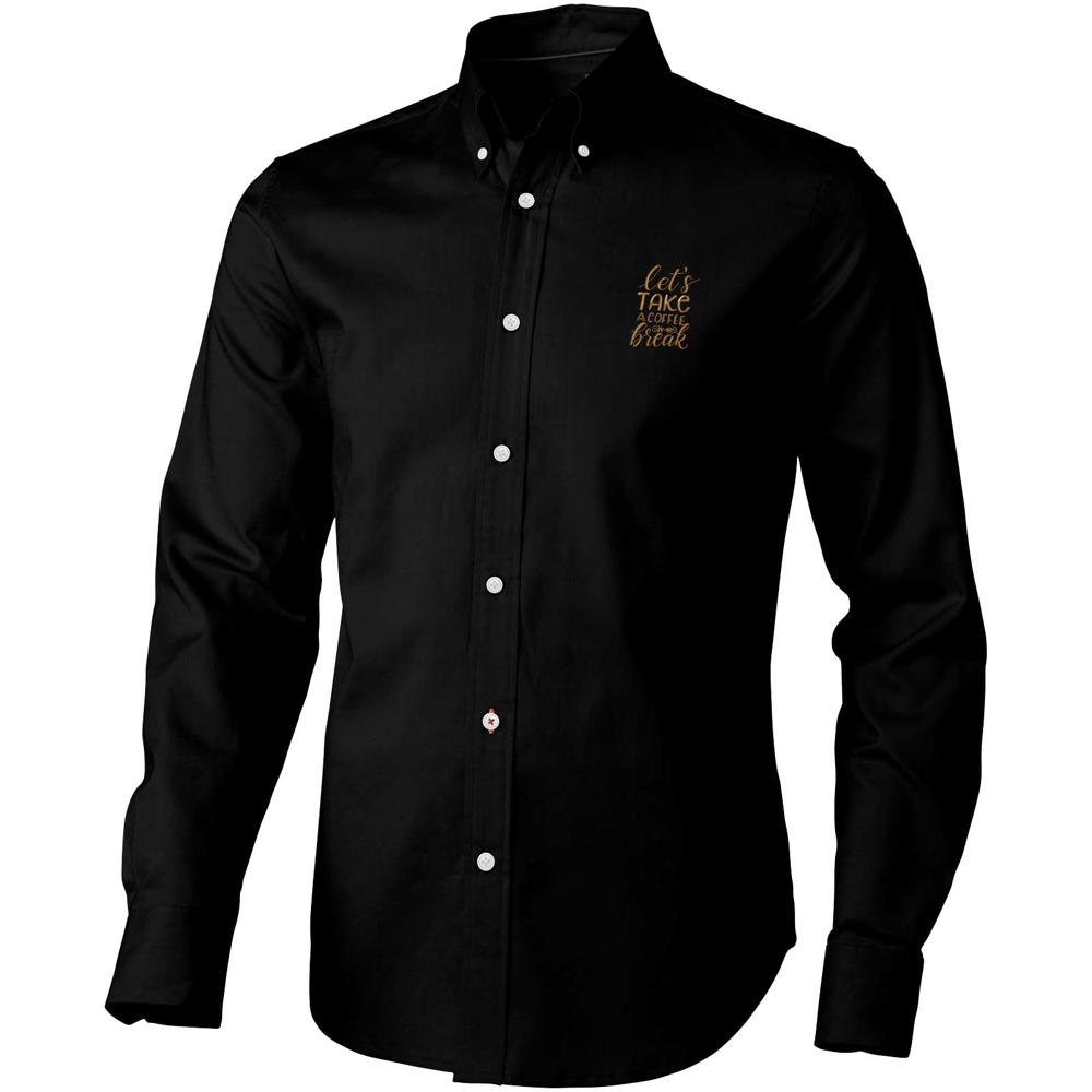 Chemise oxford manches longues homme de 142 g/m² Manitoba