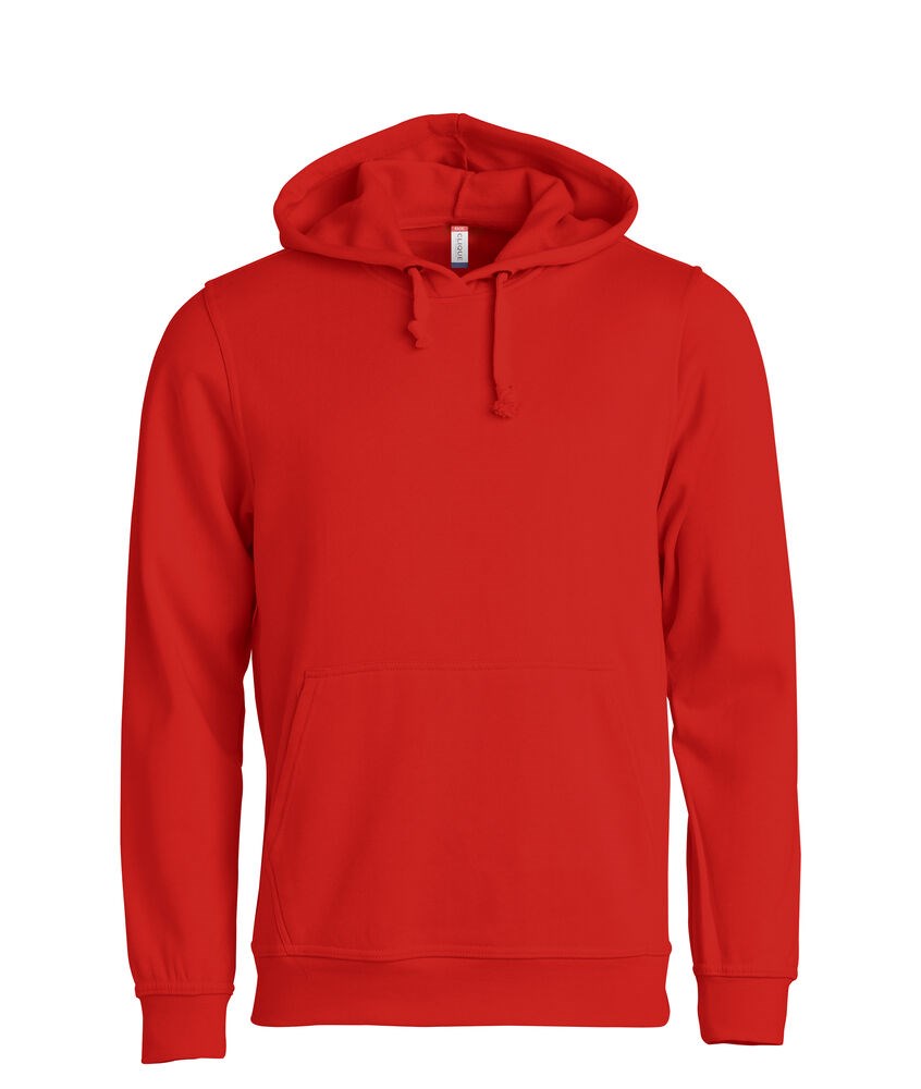 Clique - Basic Hoody - Rouge