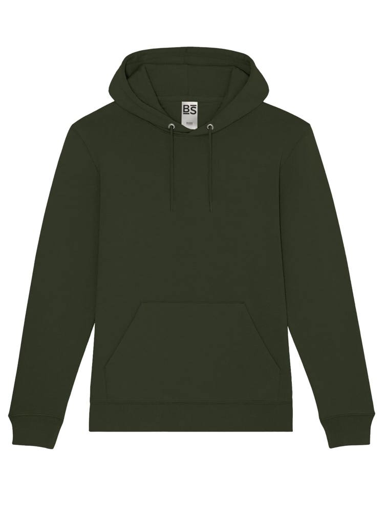 BS Outsider sweat à capuche, 280 gr/m² - Vert olive (PMS 418C)