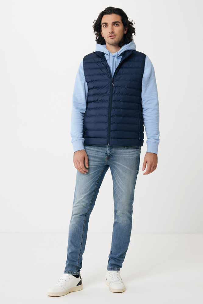 Bodywarmer homme en polyester recyclé IQONIQ Meru