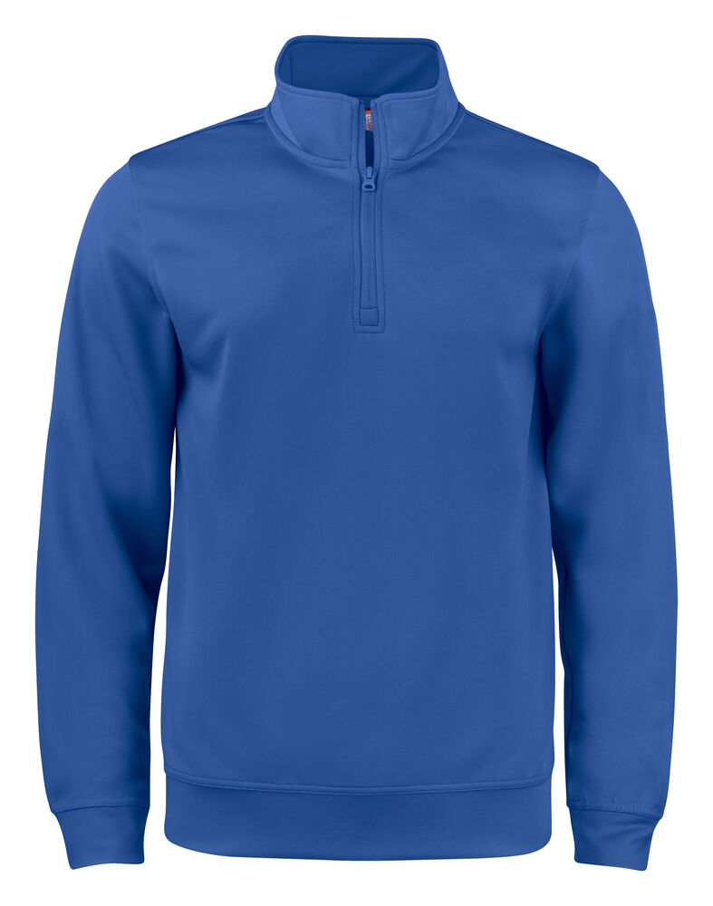 Clique - Basic Active Half Zip Junior - Bleuroyal
