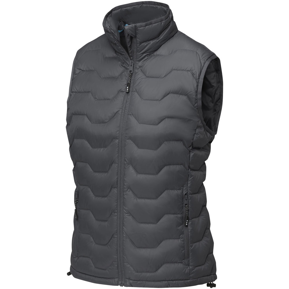 Bodywarmer duvet isotherme Epidote recyclé certifié GRS pour femme - Gris storm
