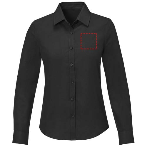 Chemise à manches longues de 130 g/m² Pollux pour femme