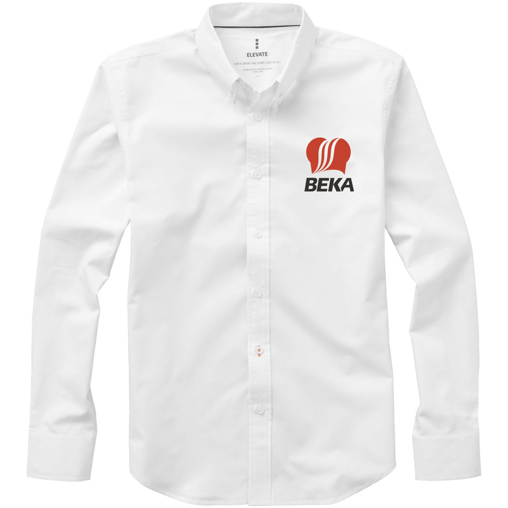 Chemise oxford manches longues homme de 142 g/m² Manitoba