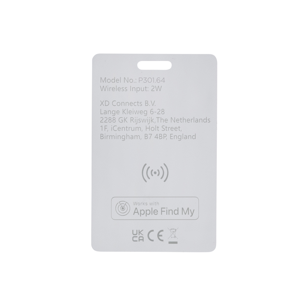 Carte de localisation en plastique RCS Findit Dual