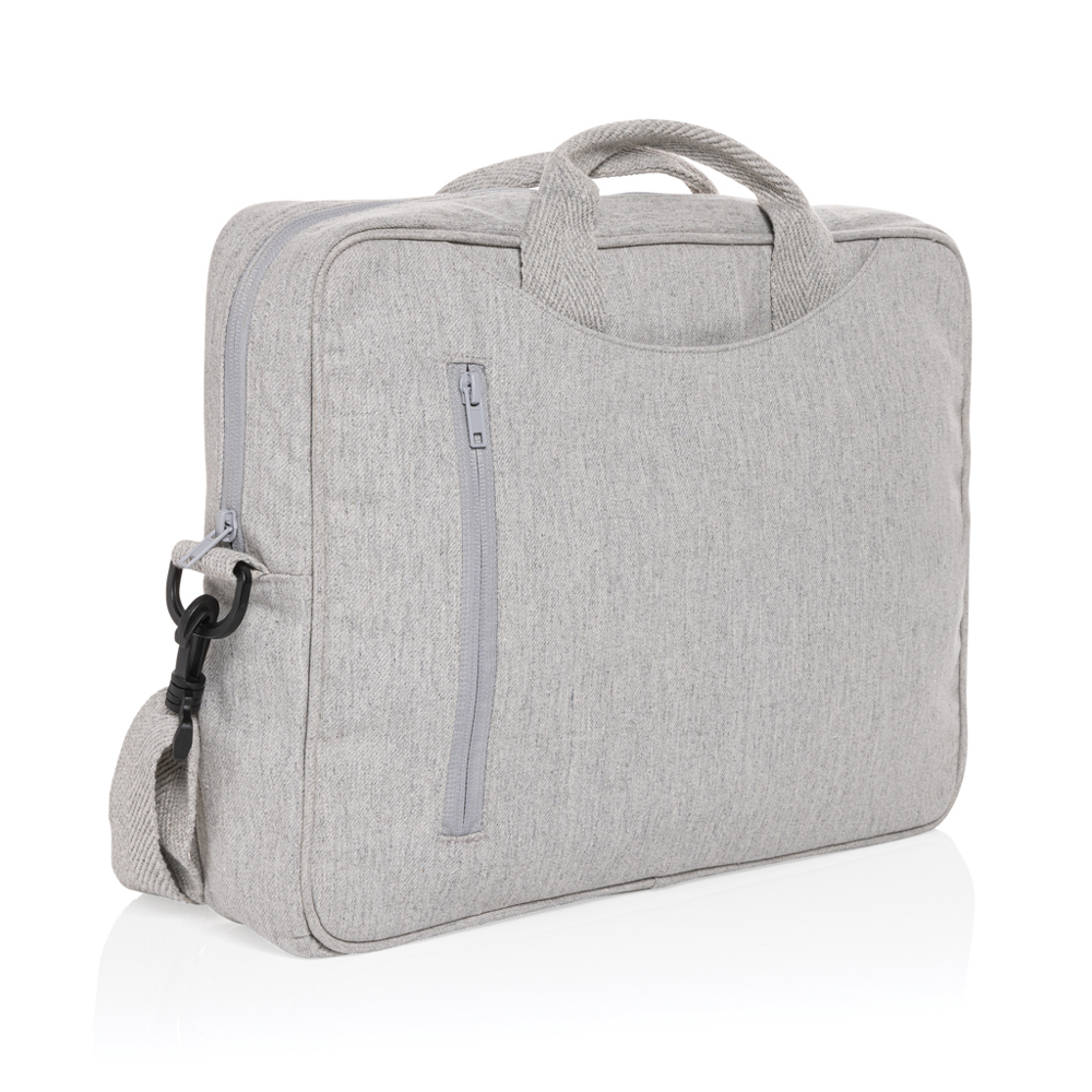 Laluka AWARE™ gerecyclede katoenen 15,4 inch laptoptas