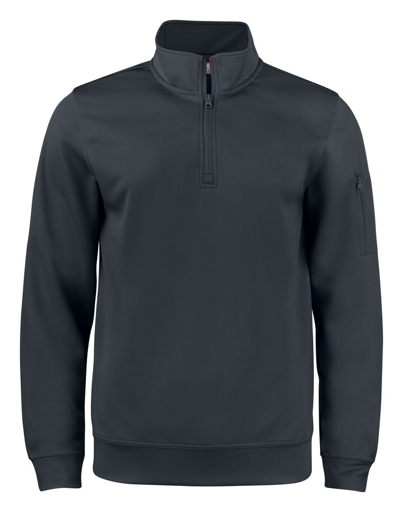 Clique - Basic Active Half Zip Zwart 3XL