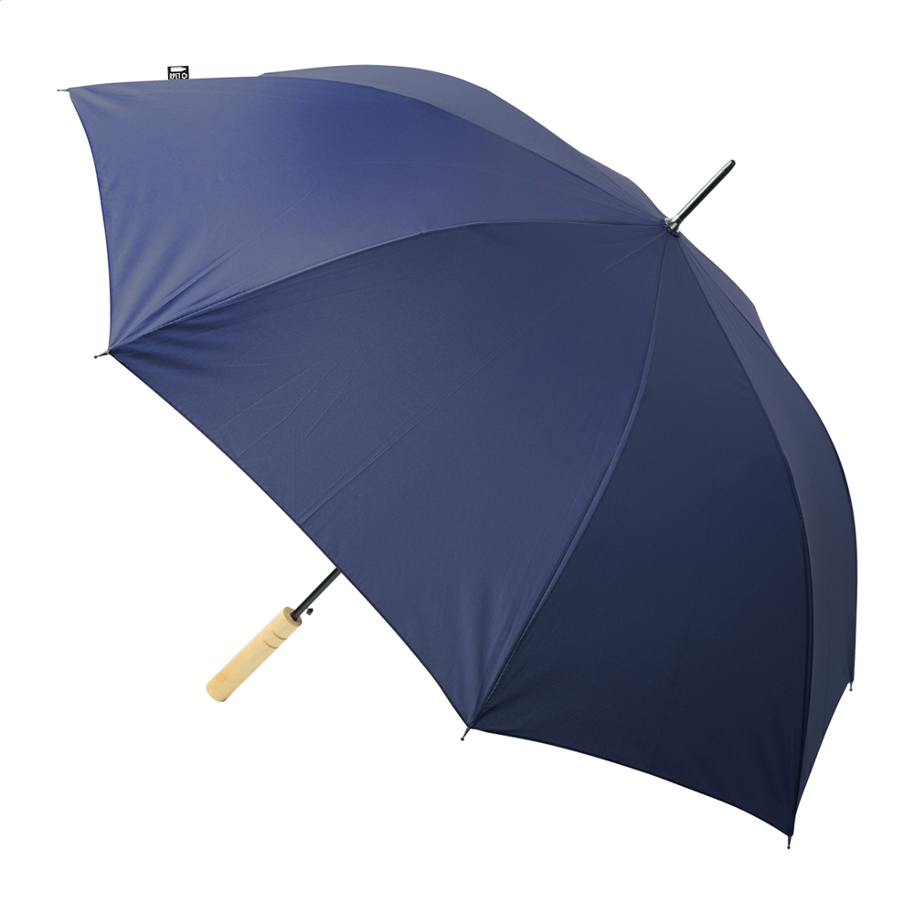 Asperit - RPET-paraplu - donker blauw