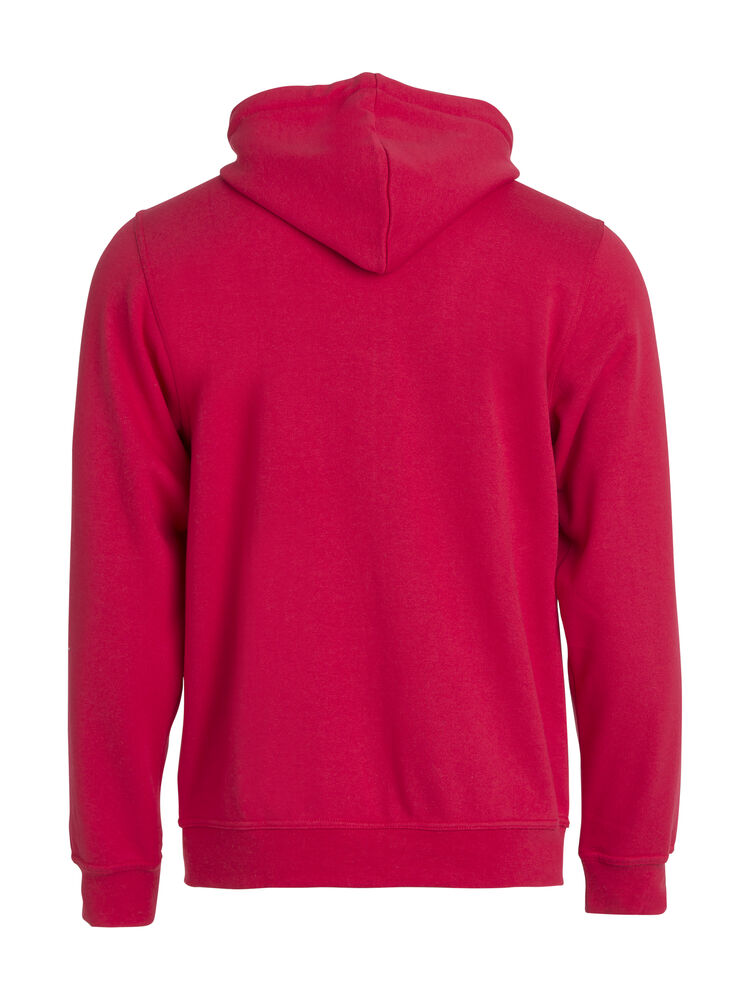 Clique - Basic Hoody Full Zip Rouge S