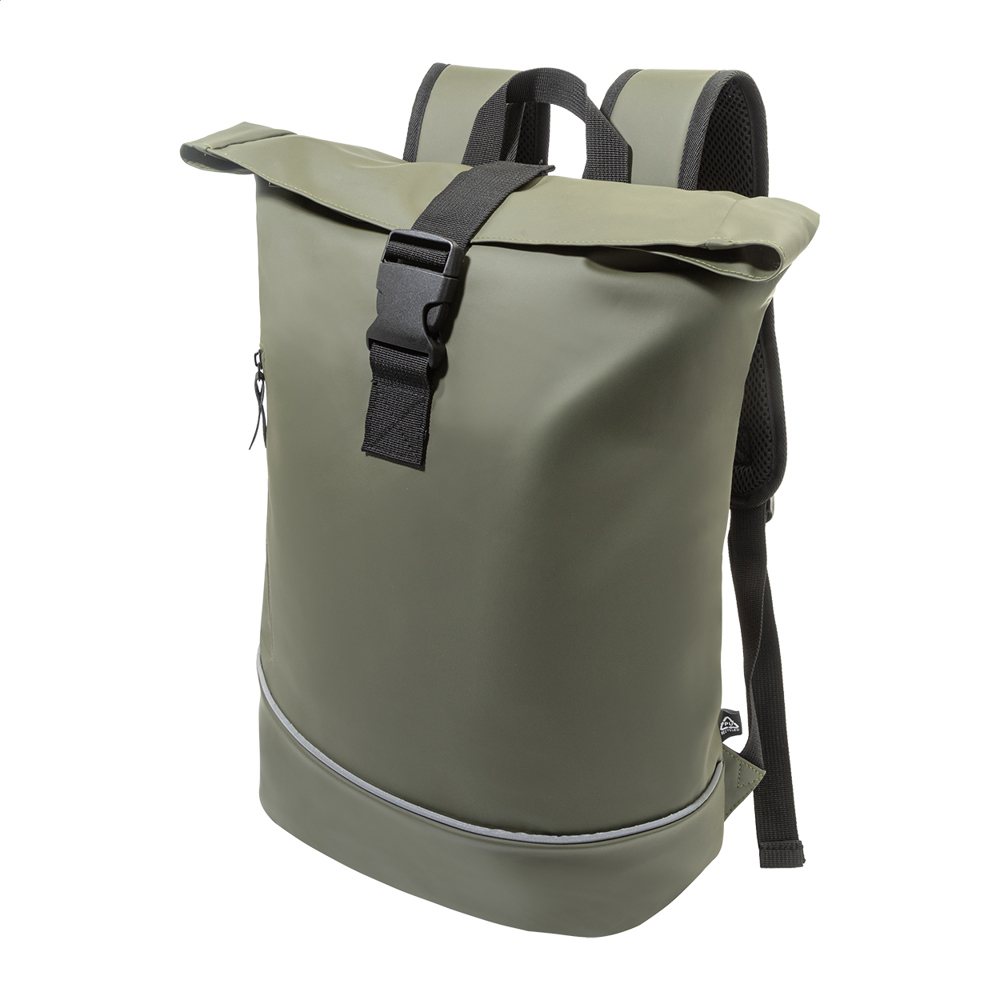 Cubitt - Sac à dos en RPU - Vert foncé