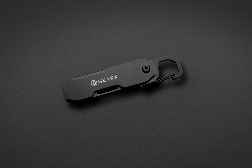 Gear X opvouwbare EDC-tool met karabijnhaak en pakket opener