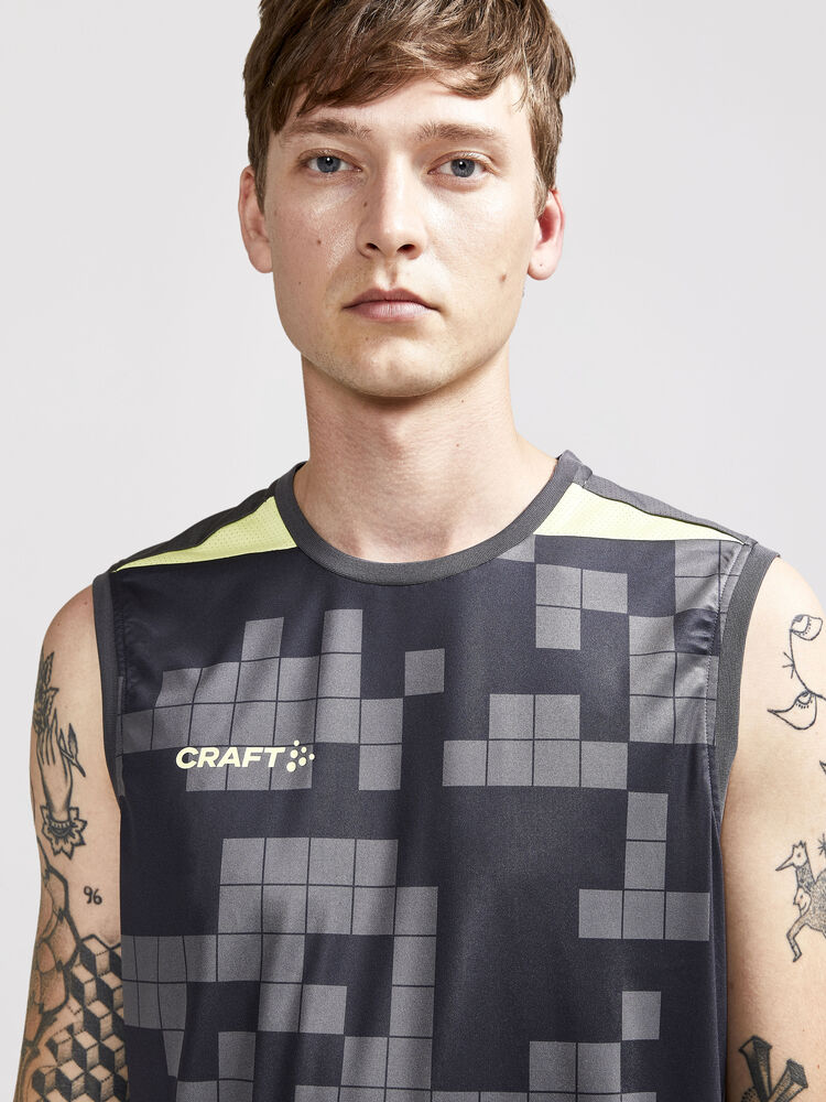 Craft - PRO Control Impact Sl M Granite-Giallo XL