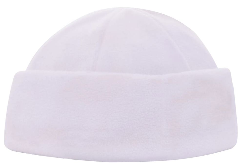 Fleece muts 100% rPET - Wit (White) / Wit