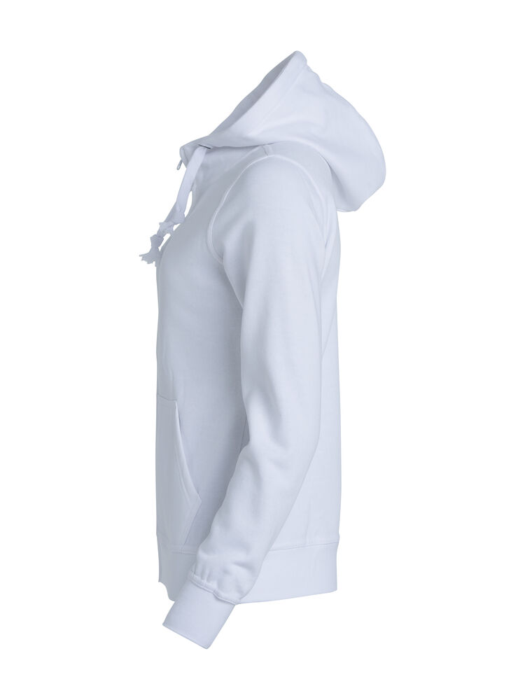 Clique - Basic Hoody Full Zip Women Blanc XXL