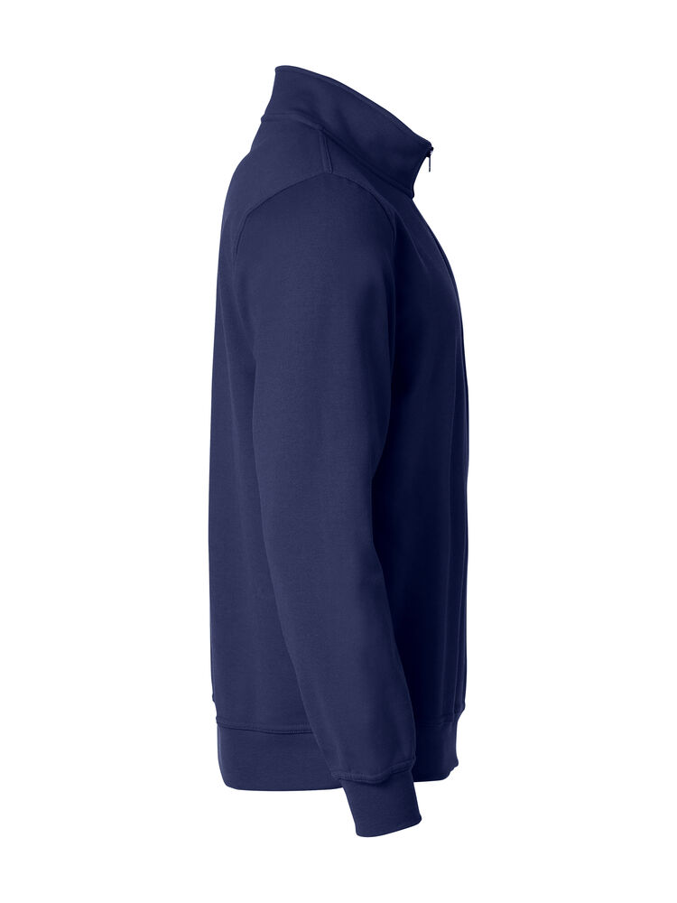 Clique - Basic Half Zip Bleufoncé L