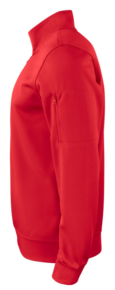 Clique - Basic Active Half Zip Rouge 4XL