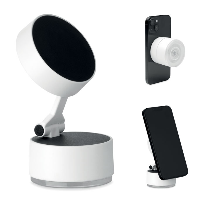 MAGPHONE - Magnetische telefoonhouder - wit