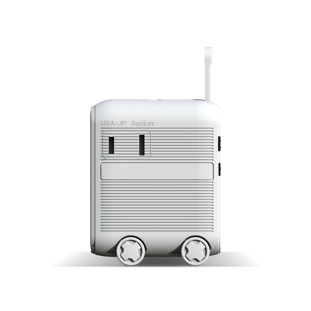 Chariot adaptateur universel GaN Xoopar Luggie pour voyages internationaux