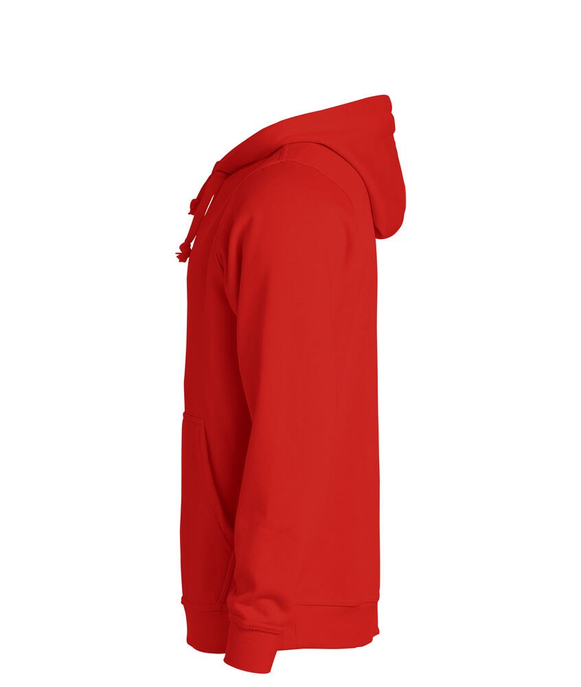 Clique - Basic Hoody Rouge L