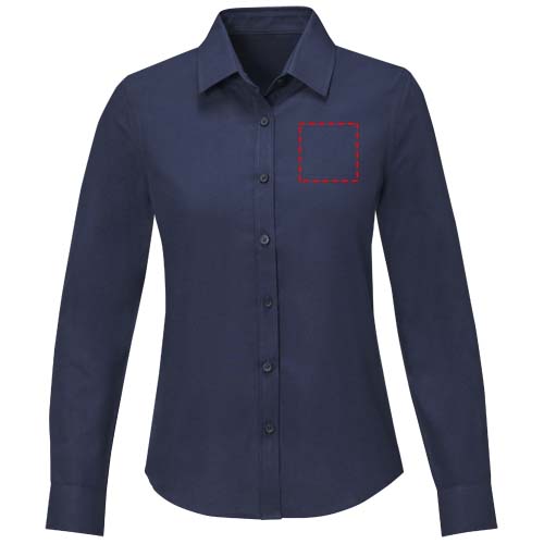 Chemise à manches longues de 130 g/m² Pollux pour femme
