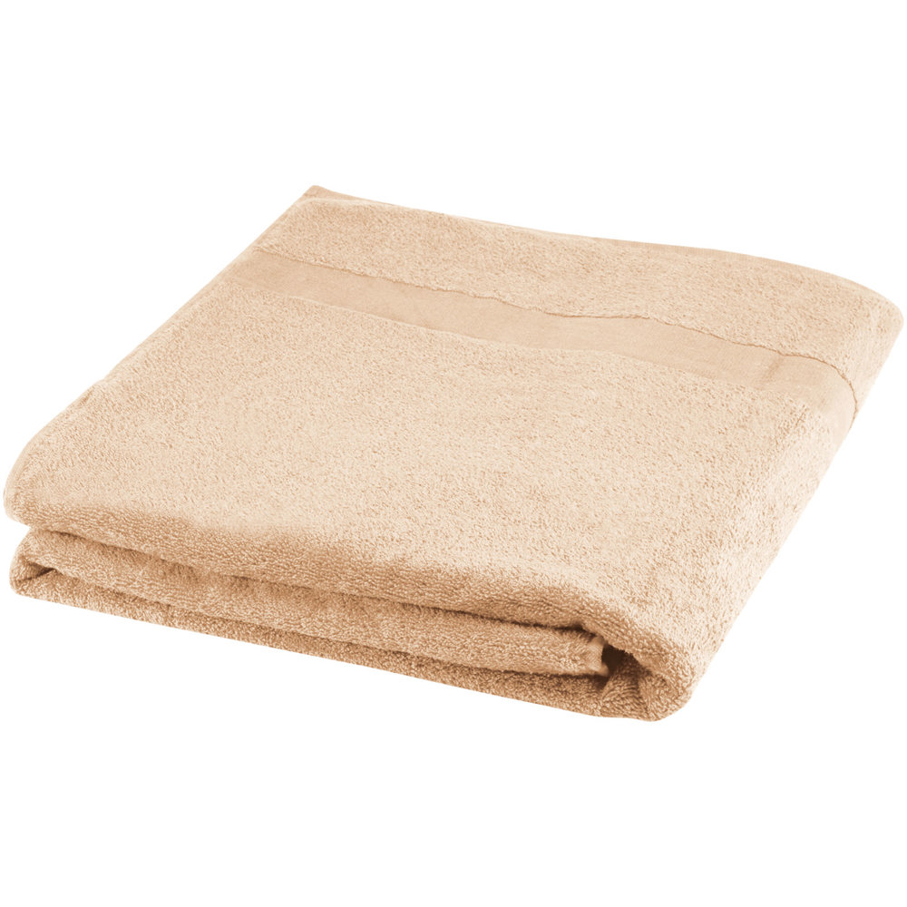 Evelyn handdoek 100 x 180 cm van 450 g/m² katoen - beige