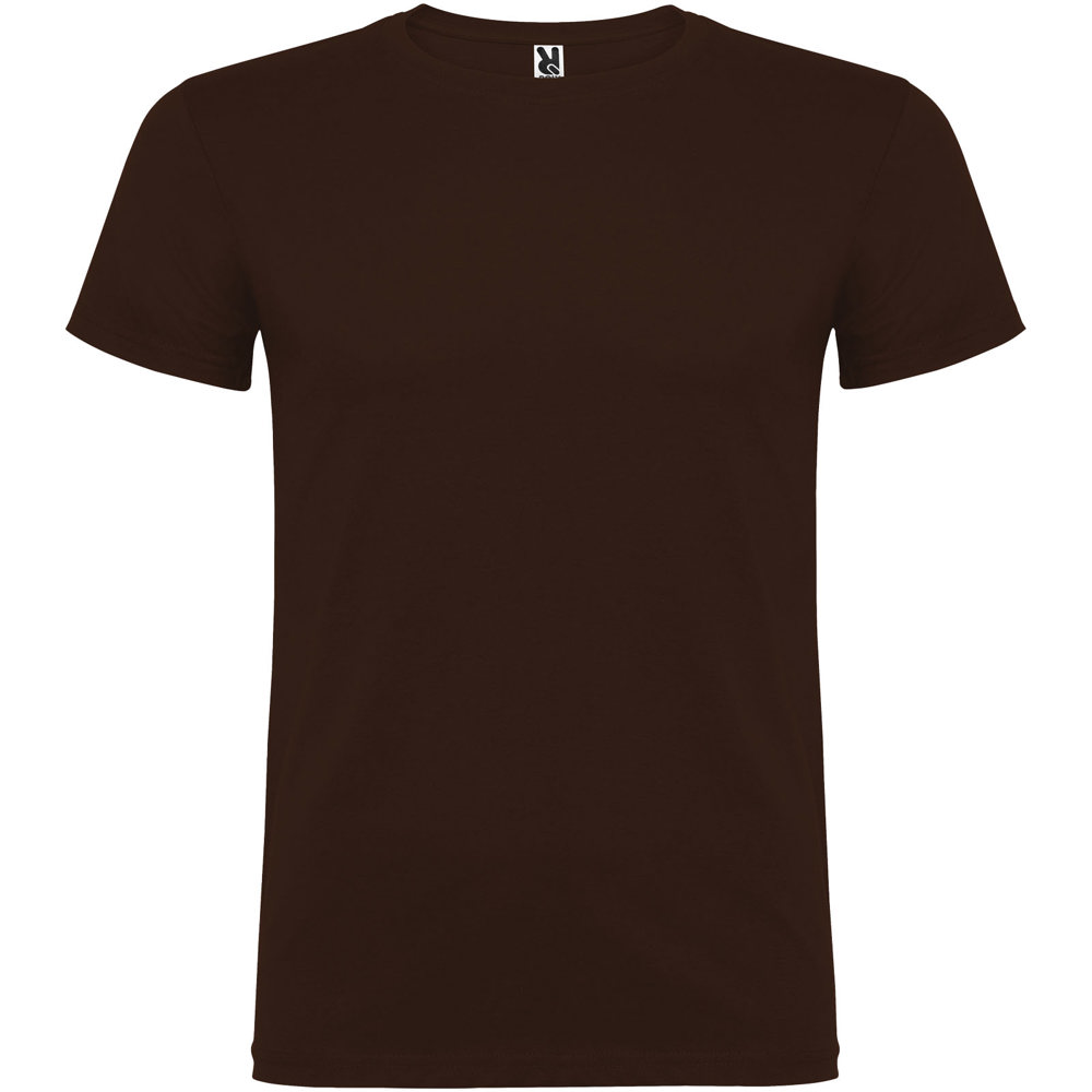 Beagle herenshirt met korte mouwen - Chocolade