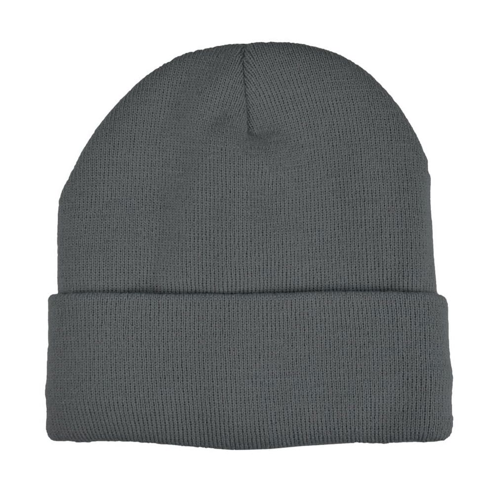 Bonnet en tricot - Gris foncé (PMS Cool Grey 11c) / Gris foncé