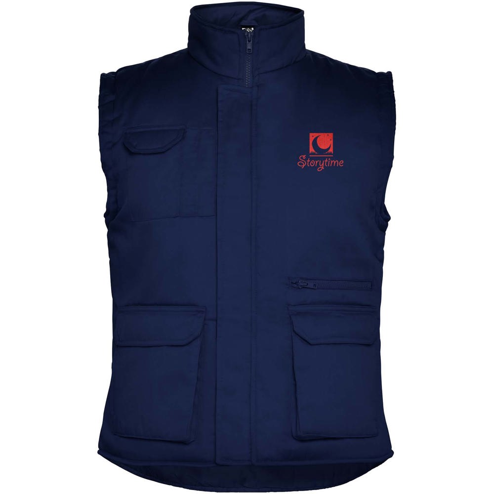 Almanzor multifunctionele werkbodywarmer met hoge kraag